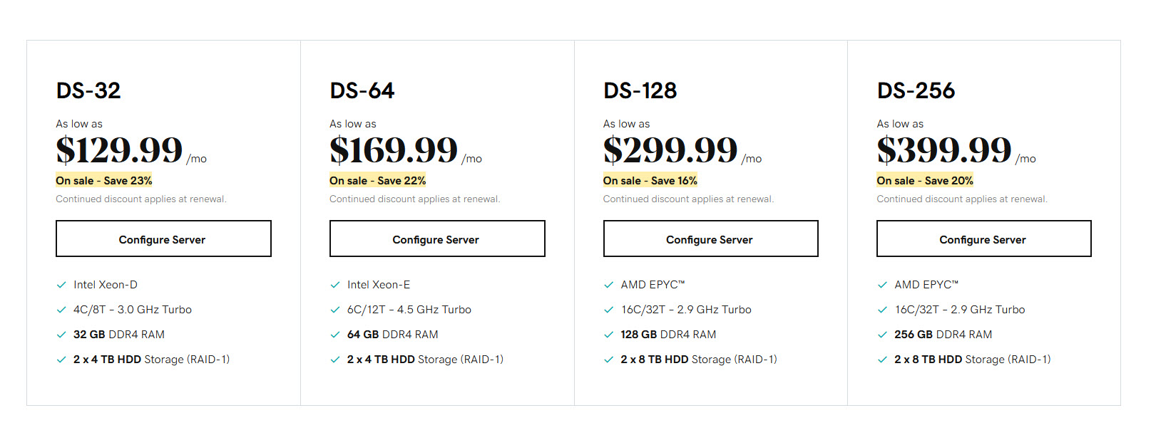 GoDaddy Dedicated Servers