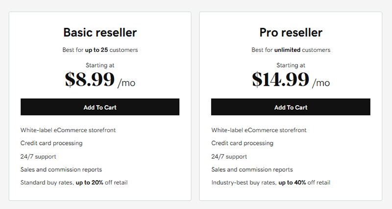 Reseller Plans