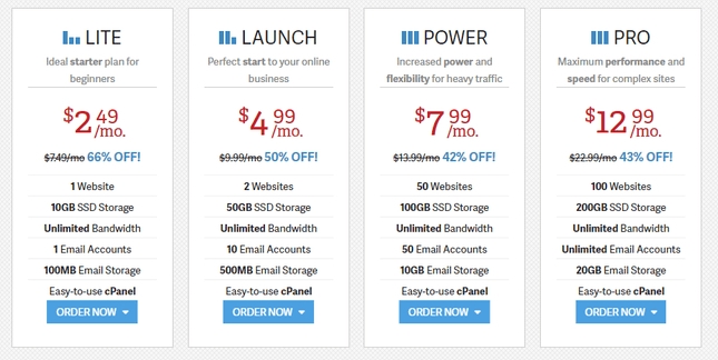 Inmotion Hosting Plans