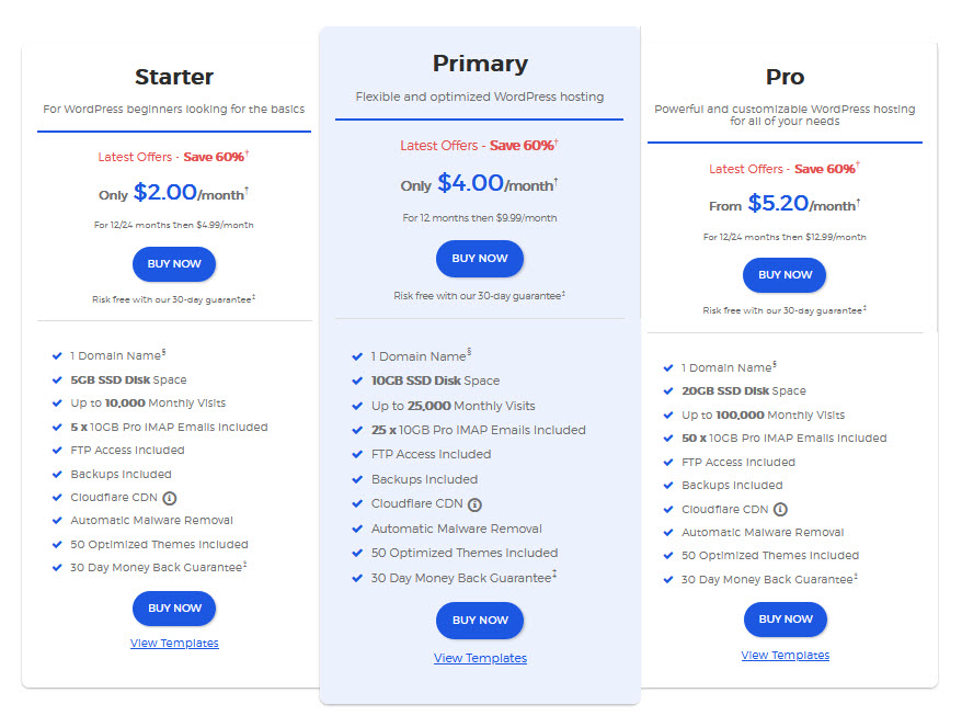 WestHost WordPress Hosting